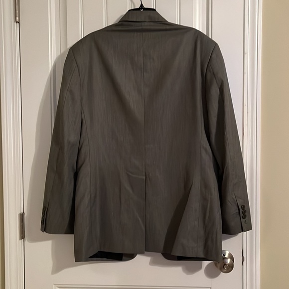 Haggar Men’s Suit Jacket, Size 38R, grey - Picture 2 of 4